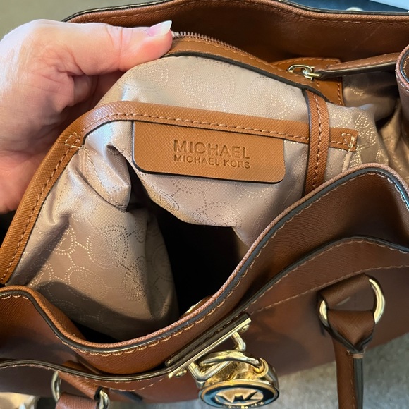 Michael Kors Hamilton Tan Bag